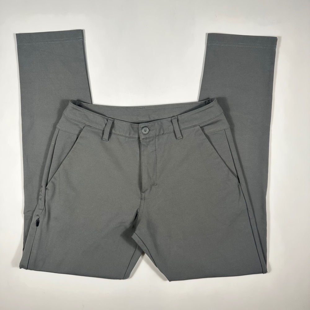 BYLT Everyday Pant 2.0 Mens 32x29 Slim Fit Performance Stretch Gray - Picture 2 of 10